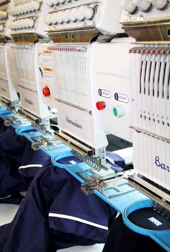 Embroidered workwear service