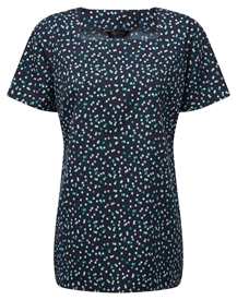 Picture of Looser Fit Square Neck Blouse