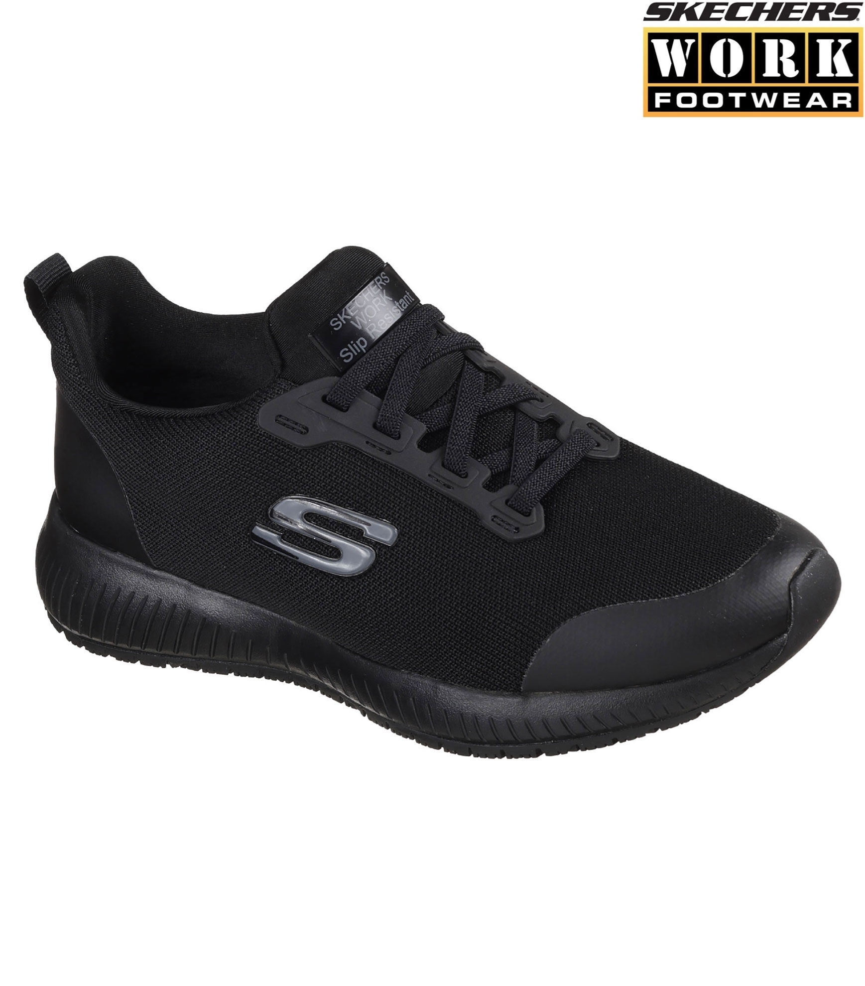 Skechers Squad Trainers - Black |