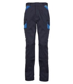 Picture of Stretch Male Contrast Kneepad Cargo Trousers