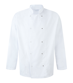Picture of Unisex Long Sleeve Studded Chefs Jacket