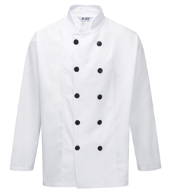 Picture of Unisex L/S Chefs Jacket with Button Fastening